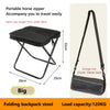 Compact Folding Stool with Storage Bag Outdoor Camping Fishing Portable Leisure Stool