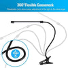 Lampe de Bureau LED Clip Noir