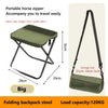 Compact Folding Stool with Storage Bag Outdoor Camping Fishing Portable Leisure Stool